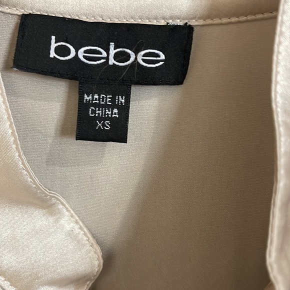 BEBE silk top - Picture 3 of 5